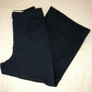 zara womens cropped trousers